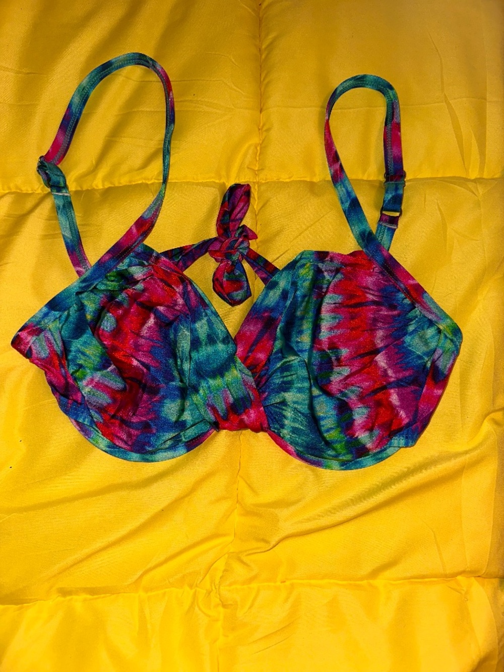 Bikini Top 2Bamboo 34/36 DD TieDye Pattern